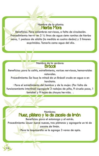 RECETARIO DE MEDICINA TRADICIONAL 