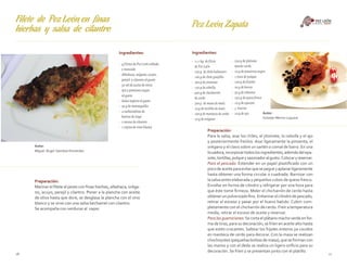 Recetario Pez León