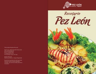 Recetario Pez León