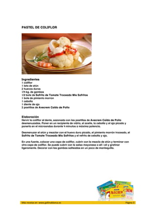 Cocinar las verduras