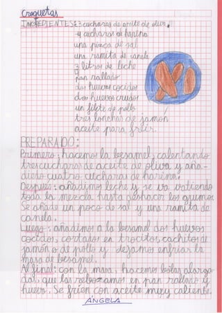 Recetas cocina 1ºA
