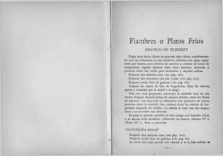 Recetas de doña petrona