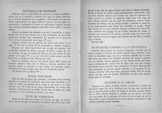 Recetas de doña petrona