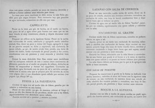 Recetas de doña petrona