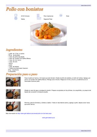Recetas de Halloween