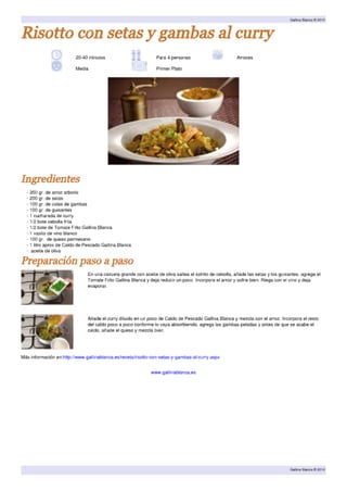 Recetas de Halloween