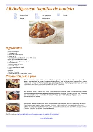 Recetas de Halloween