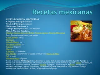 Libro De Recetas Mexicanas : La Mejor Guía para Cocinar Deliciosas