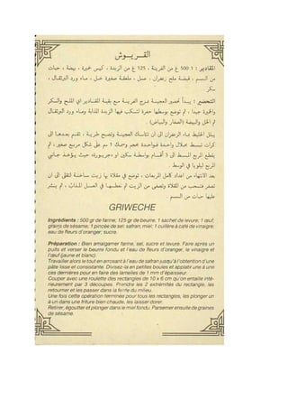 Recettes algerienne