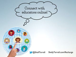 @ShellTerrell ShellyTerrell.com/Recharge
Connect with
educators online!
 