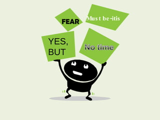 YES,  BUT FEAR Must be-itis 