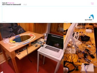 Cross
Fade
Photo#1 Photo#2
Ligne de Recherche
Art Visuel et Interactif (03)
Logo#2
 