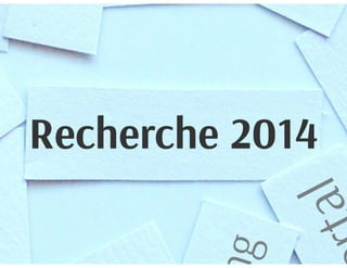 "Recherche 2014": Tipps für die PR-Arbeit