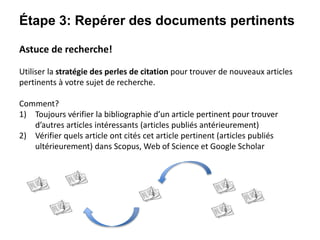 Ets Recherche Avancee De Documentation Scientifique
