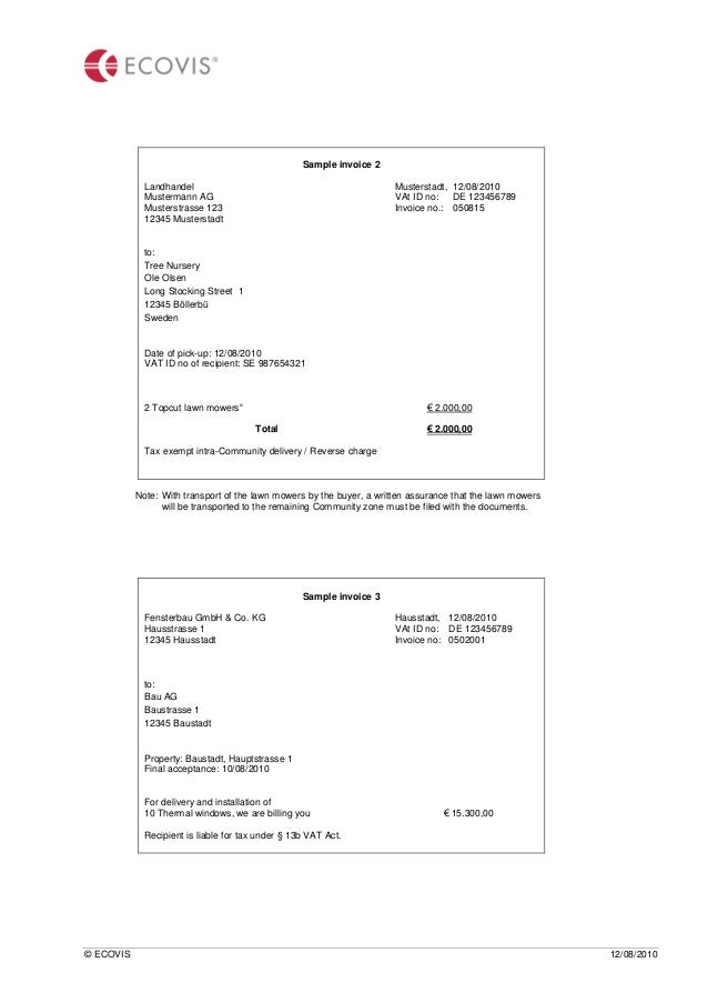 German VAT regulations
