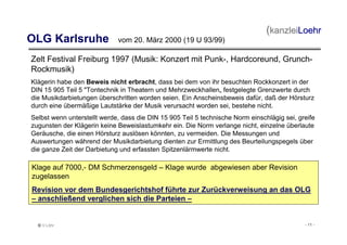 Recht und Haftung bei Gehörschäden