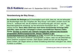 Recht und Haftung bei Gehörschäden