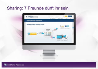 Sharing: 7 Freunde dürft ihr sein
 