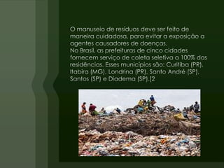 Laranja: resíduos perigosos