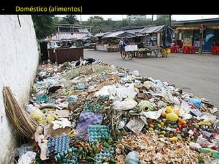 - Doméstico (alimentos)
 