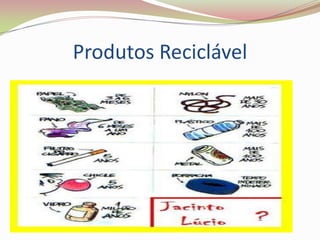 Produtos Reciclável 