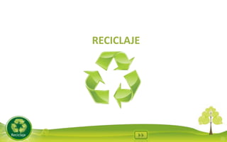 RECICLAJE Reciclaje 