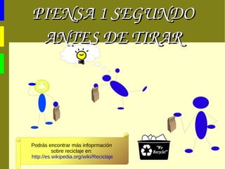 CARTÓN Contenedor verde:  VIDRIO 