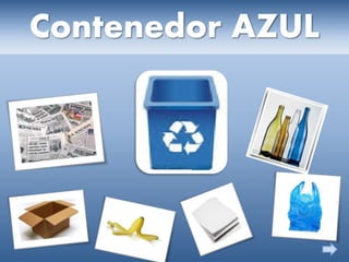 Contenedor AZUL