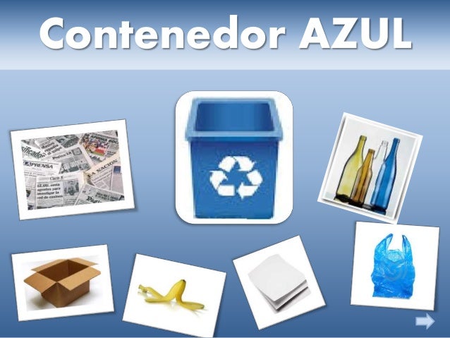 juego reciclaje contenedores