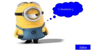 Volver
!! Incorrecto ¡¡
 