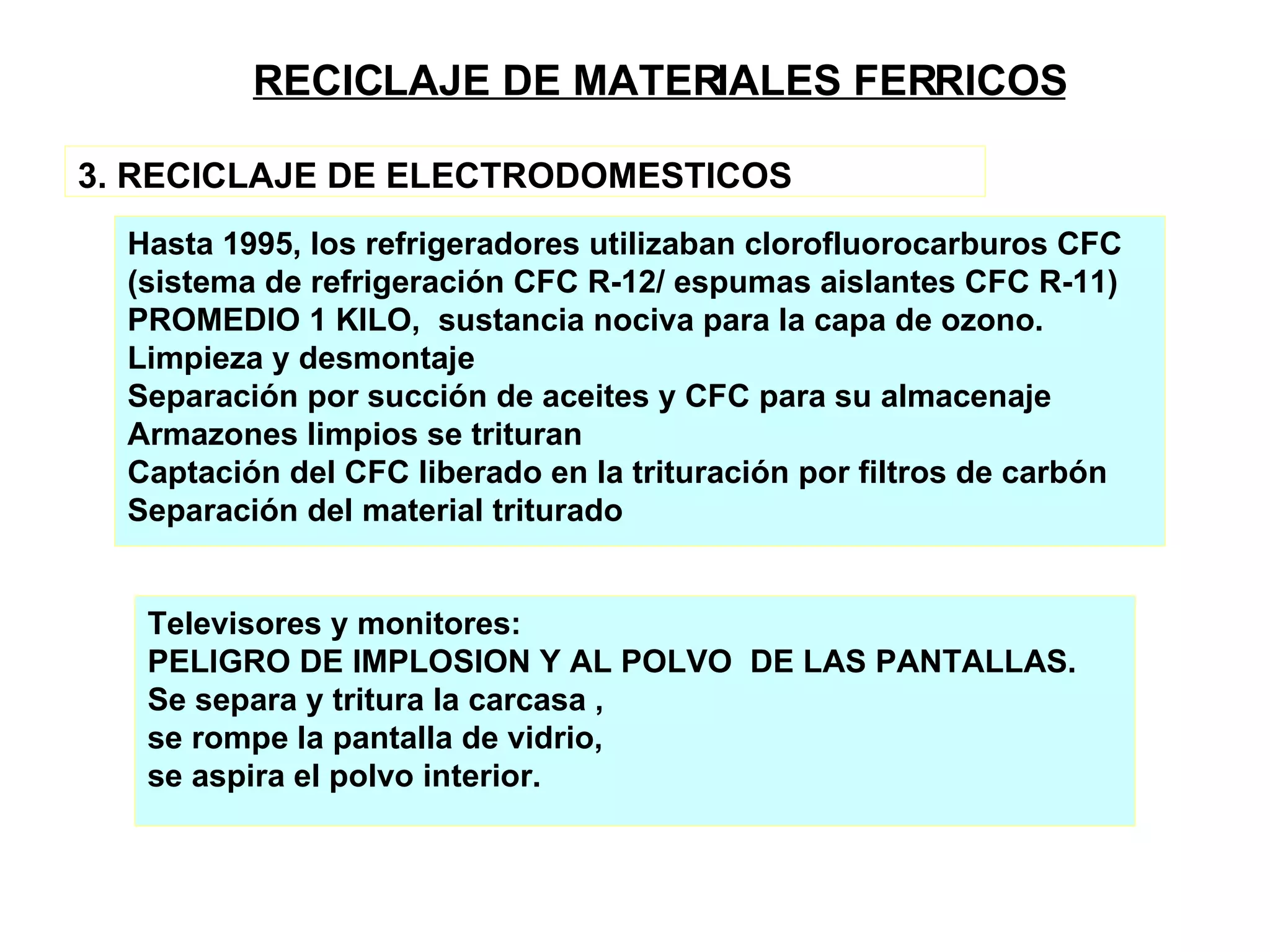 RECICLAJE DEL FIERRO | PPT