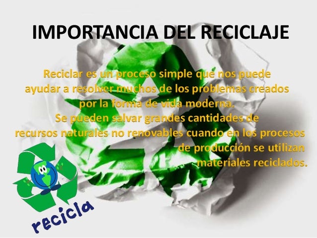 El Reciclaje