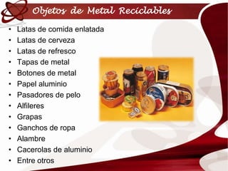 La lata de bebida es el envase de aluminio que se recicla más.