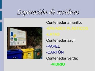 Reciclar vidrio supone un ahorro de un 90% de energia .
