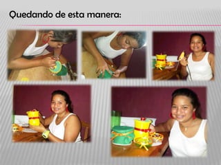 Quedando de esta manera:
 