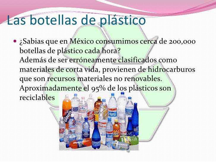 Recicla las botellas de plastico [autoguardado]