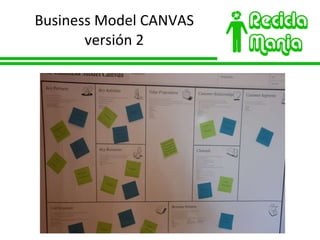 Business Model CANVAS versión 2 