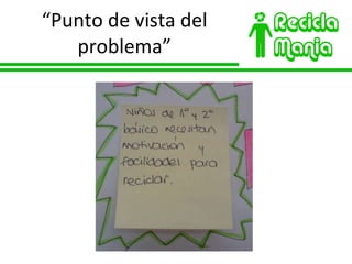 “ Punto de vista del problema” 