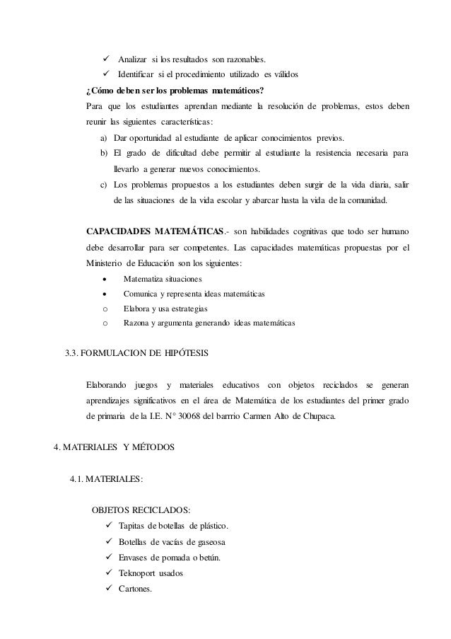 Reciclando Aprendo Matematica Virgen De Fatima
