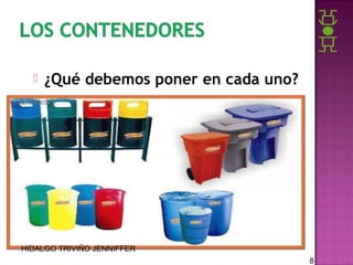 

¿Qué debemos poner en cada uno?

HIDALGO TRIVIÑO JENNIFFER
8

 