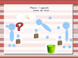 LATAS Contenedor  azul : PAPEL   