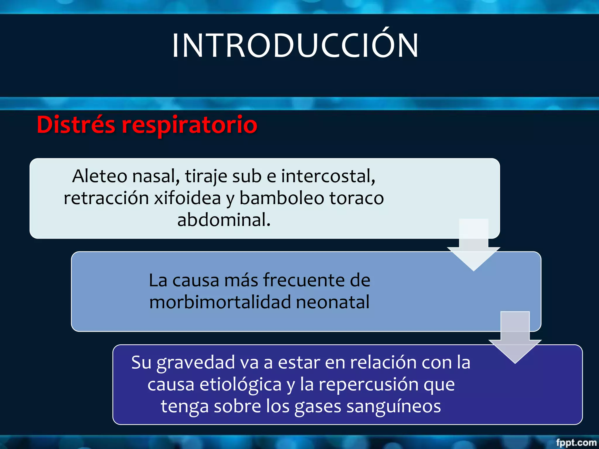 Recien nacido con dificultad respiratoria: Enfoque diagnóstico y