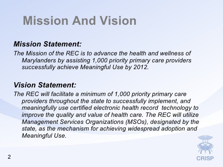 Health Information Management Vision Statement Health Information Management Vision Statement