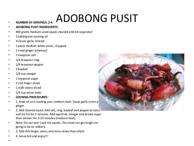 Recipe