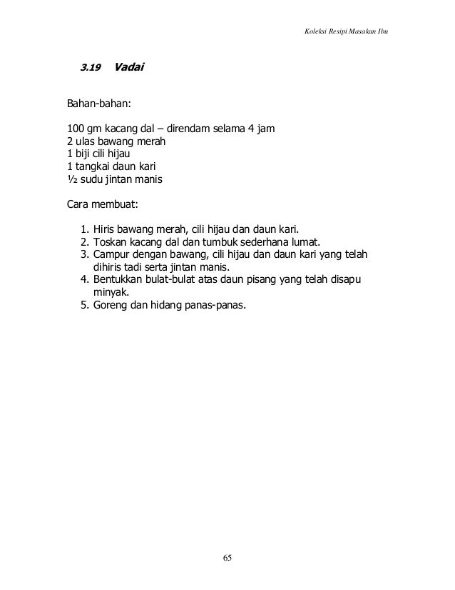 Recipe Collection 14