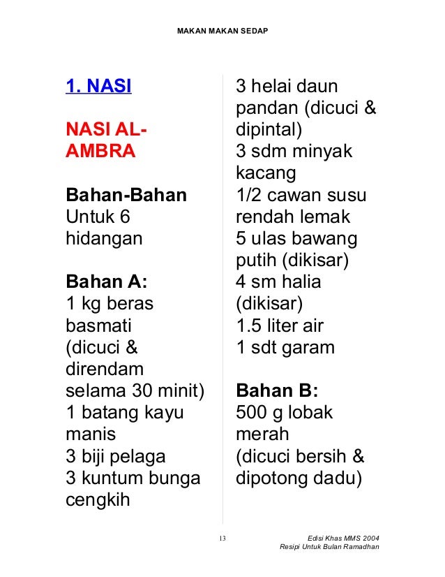 Recipe collection 2
