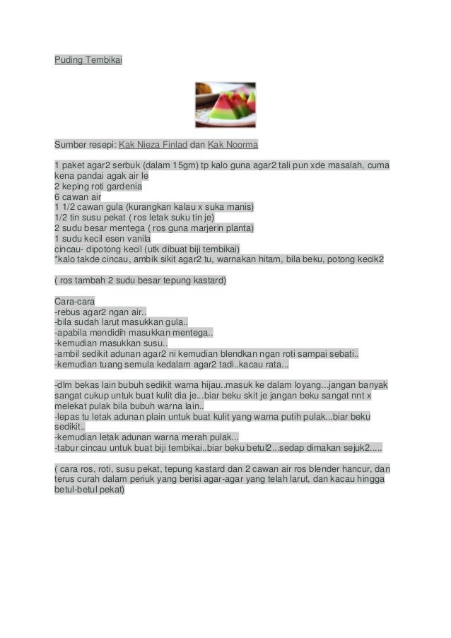 Recipe collection 20