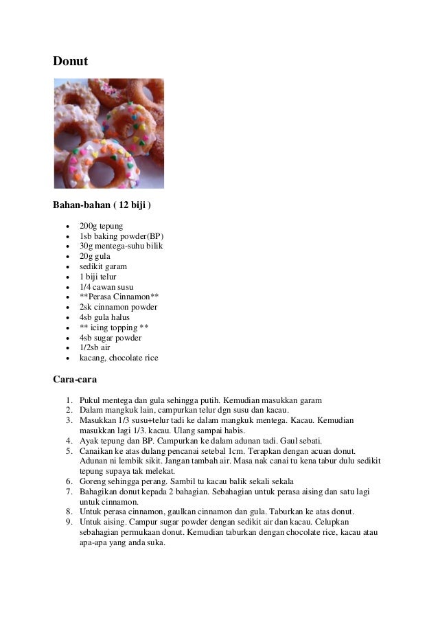 Recipe collection 36