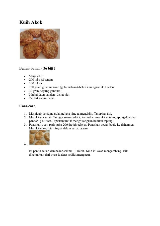 Recipe collection 36