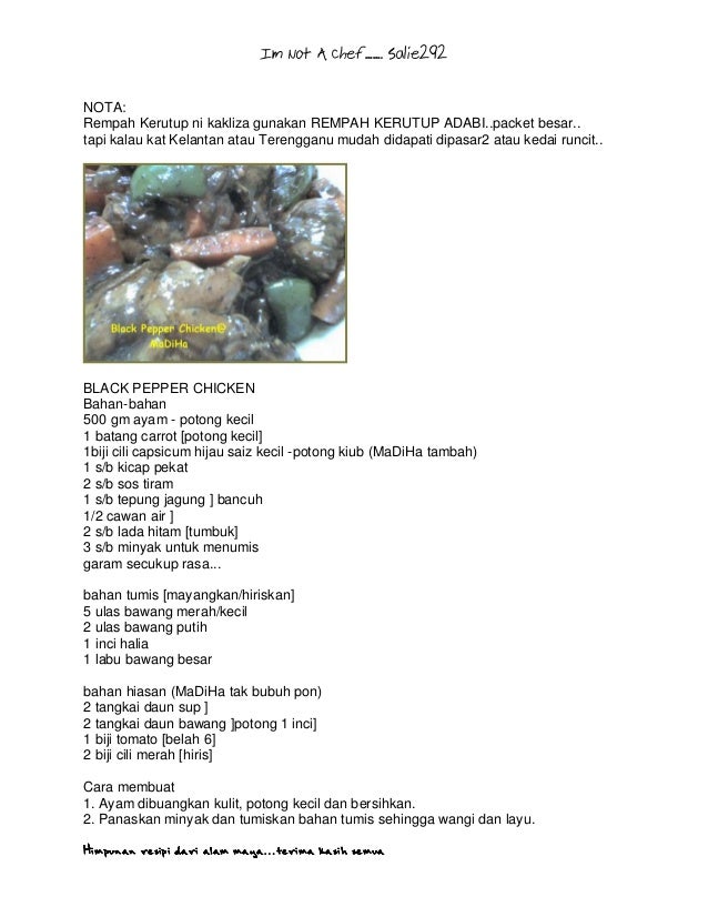 Recipe collection 39